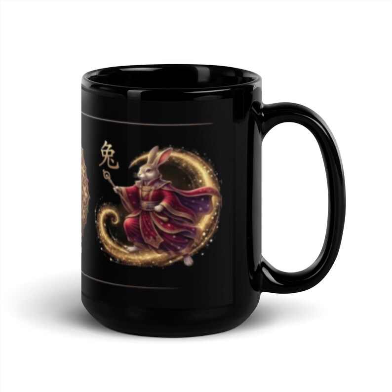 Mug brillant noir