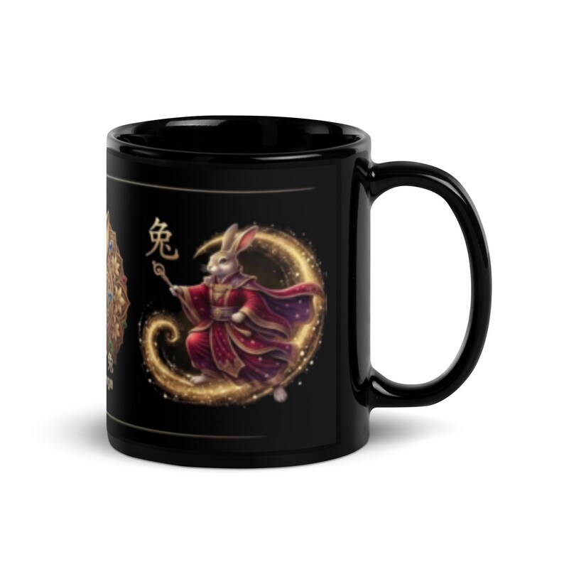 Mug brillant noir