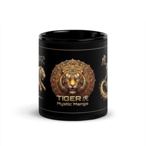 Mug brillant noir