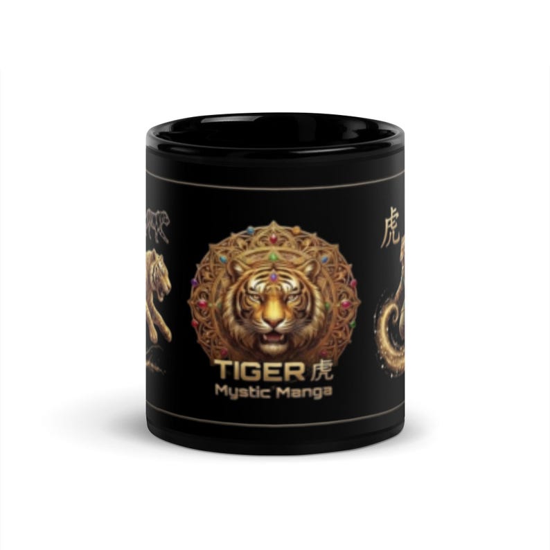 Mug brillant noir