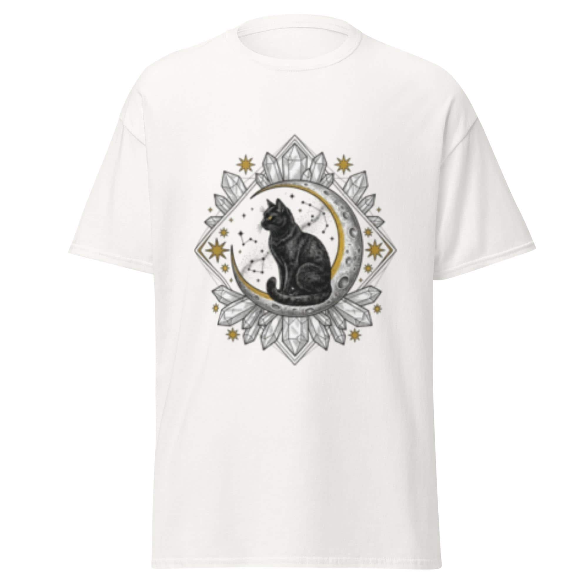 Celestial Black Cat — Mystic Manga Tee