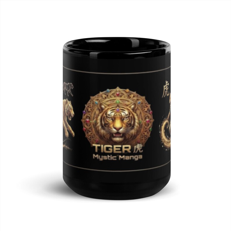 Mug brillant noir