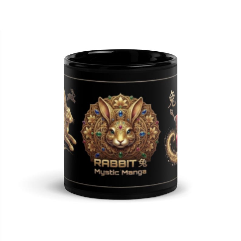 Mug brillant noir