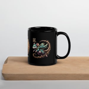Mug brillant noir