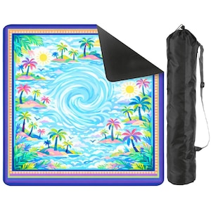 Tropical Beach Mahjong Mat immagine 1