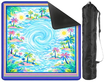 Tropical Beach Mahjong Mat