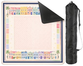 Tapis de mahjong arc-en-ciel