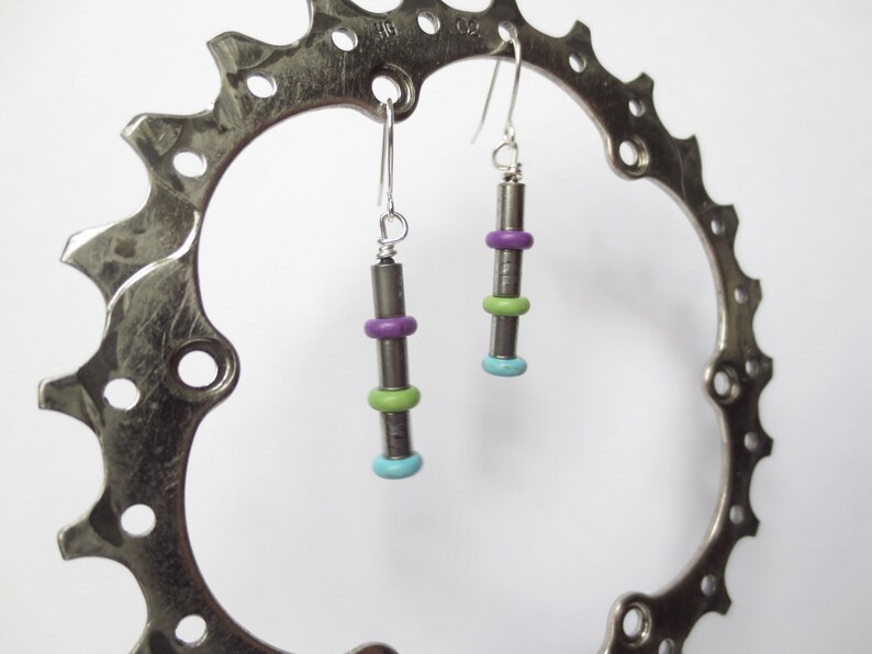 colored bicycle chain