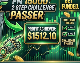 Fundednext 15000 2 Step Challenge Passer - BTCUSD MT5 EA