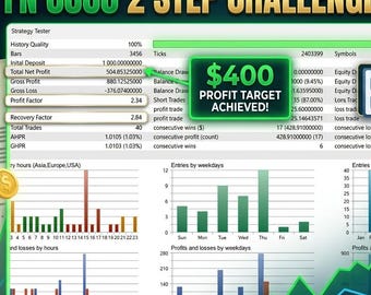 Fundednext 6000 2 Step Challenge Passer - BTCUSD MT5 EA