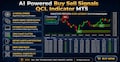 AI Powered Buy Sell Signals QCL Indicator MT5 | Smart Money Concepts, Order Blocks
