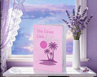 Tropical Girls Trip Invitation Template | Adventure Getaway Invite (Digital Download) The Great Girls Getaway