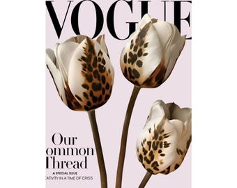 Tulip Vogue Poster
