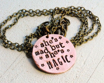 Mad Magic Copper Coin Necklace