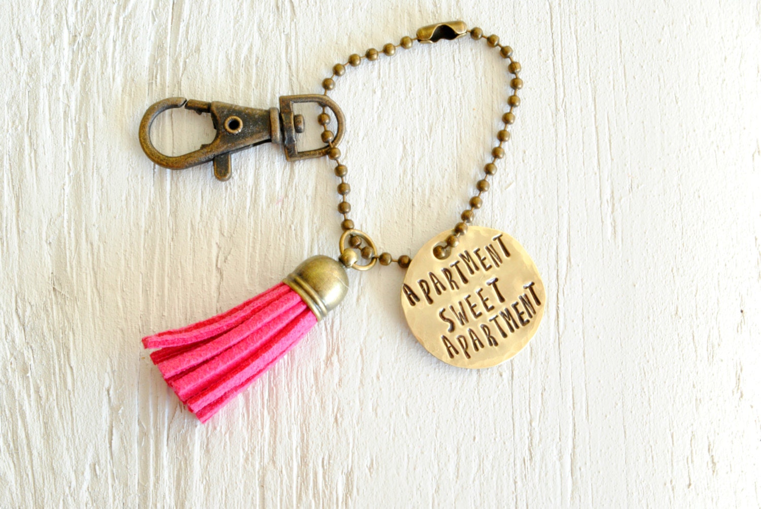 Apartment Sweet Apartment Keychain Etsy