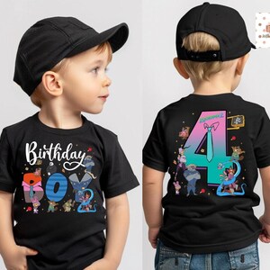 Disneyland Zootopia Birthday Shirt, Custom Birthday Tshirt, Zootopia Family Matching Birthday Party Shirt, Birthday Boy Girl Tee image 4