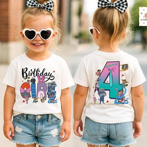 Disneyland Zootopia Birthday Shirt, Custom Birthday Tshirt, Zootopia Family Matching Birthday Party Shirt, Birthday Boy Girl Tee image 6