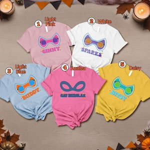 SuperKitties Mask Character Family Party Shirt| SuperKitties Character Shirt| SuperKitties Music Family Matching Shirt| Family Birthday