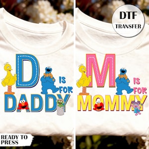 Sesame Street Shirt M is for Mom - Etsy