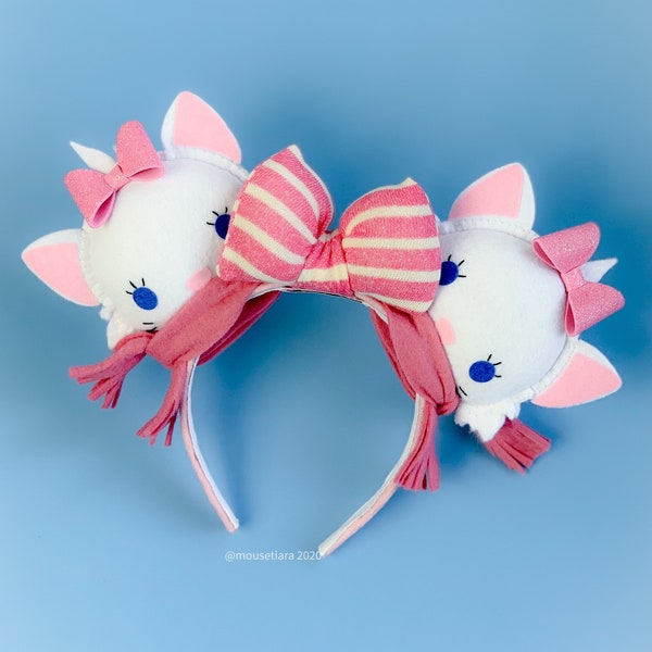 Disney Ears Mickey Ears Winter Aristocats Marie Mickey Mouse Ears Headband Tsum Tsum Ufufy Disney | Fall Holiday Christmas Disney Gift