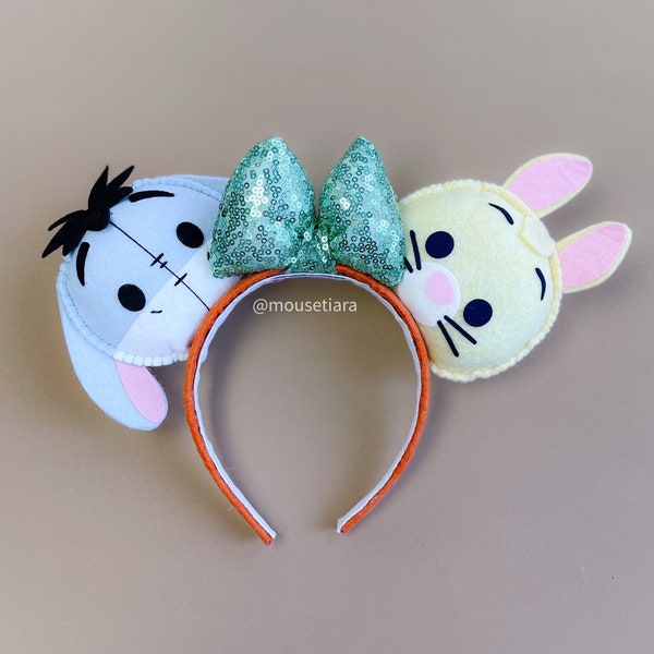 Mickey Ears Disney Ears Tsum Tsum Baby Eeyore & Rabbit Mickey Ears Headband Tsum Ufufy Disney | Winnie the Pooh and friends