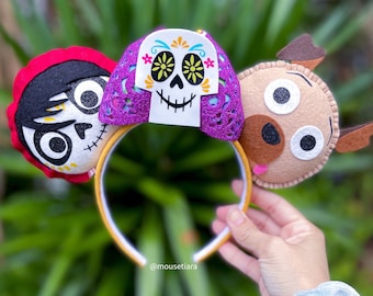 Disney Ears Coco Mickey Ears | Pixar Disney Coco Sugar  display picture 2