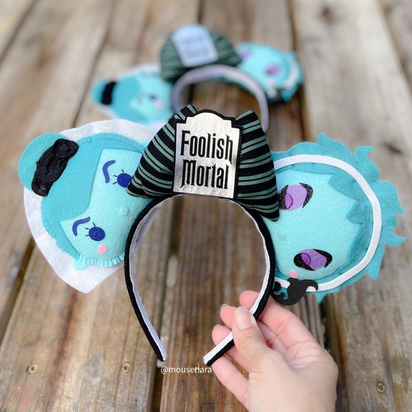 Disney ears Mickey Ears Haunted Mansion 50th Anniversary Madame Leota and Bride Mouse Ears Tsum Tsum Ufufy Disney