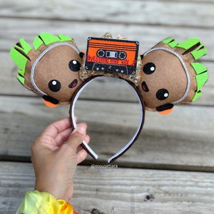 Disney Ears Baby Groot Guardians of the Galaxy I’m Groot Mickey Ears Headband Tsum Tsum  | Can be done as Hair Clips Barrettes