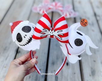 Nightmare Before Christmas Ears | Jack Skellington Zero Ears  display picture 2