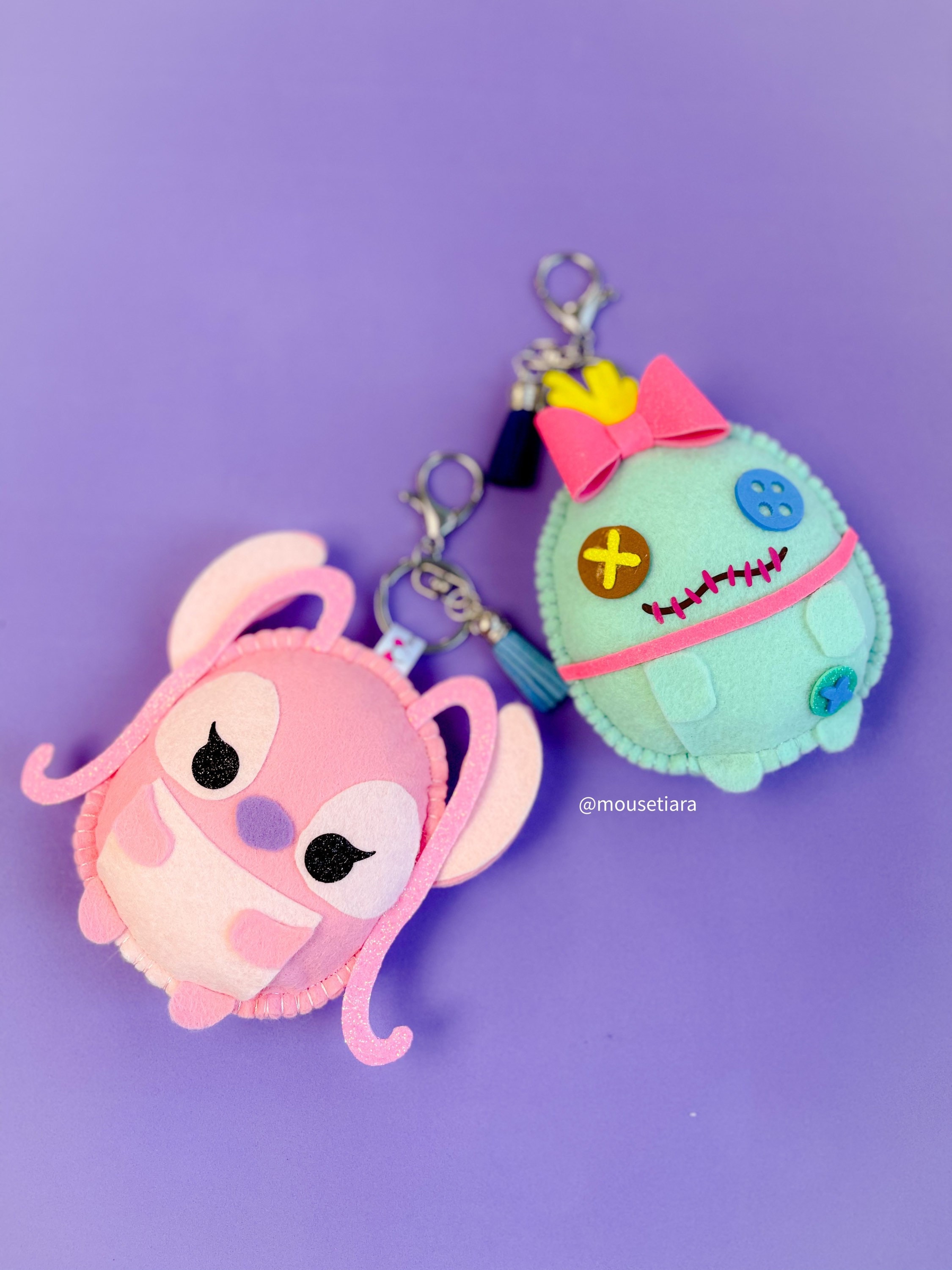 リロ アンド スティッチ、かわいいスティッチ、エンジェル、キー