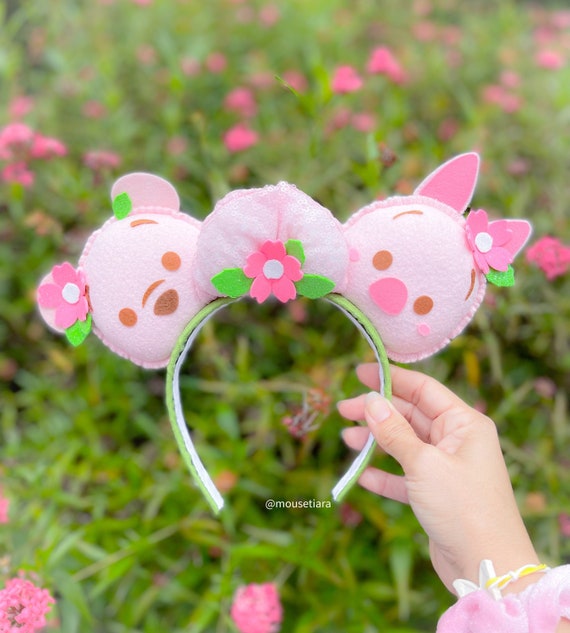 【追加あり】ディズニー ぬいぐるみ カチューシャ 耳 _.^♡様専用 香港ディズニー スティッチの耳付きぬいぐるみ