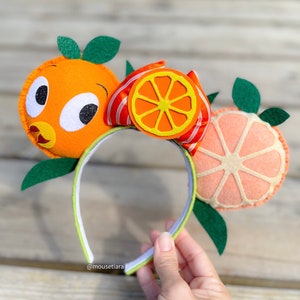 Mickey Ears Disney Ears Orange Citrus Bird Half Orange Tsum Tsum Ufufy Disney | Fall Holiday Christmas Disney Gift
