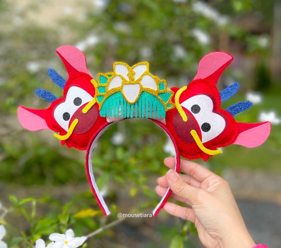 Disney Ears Mickey Ears Mulan Mushu Minnie Mouse Ears Headband