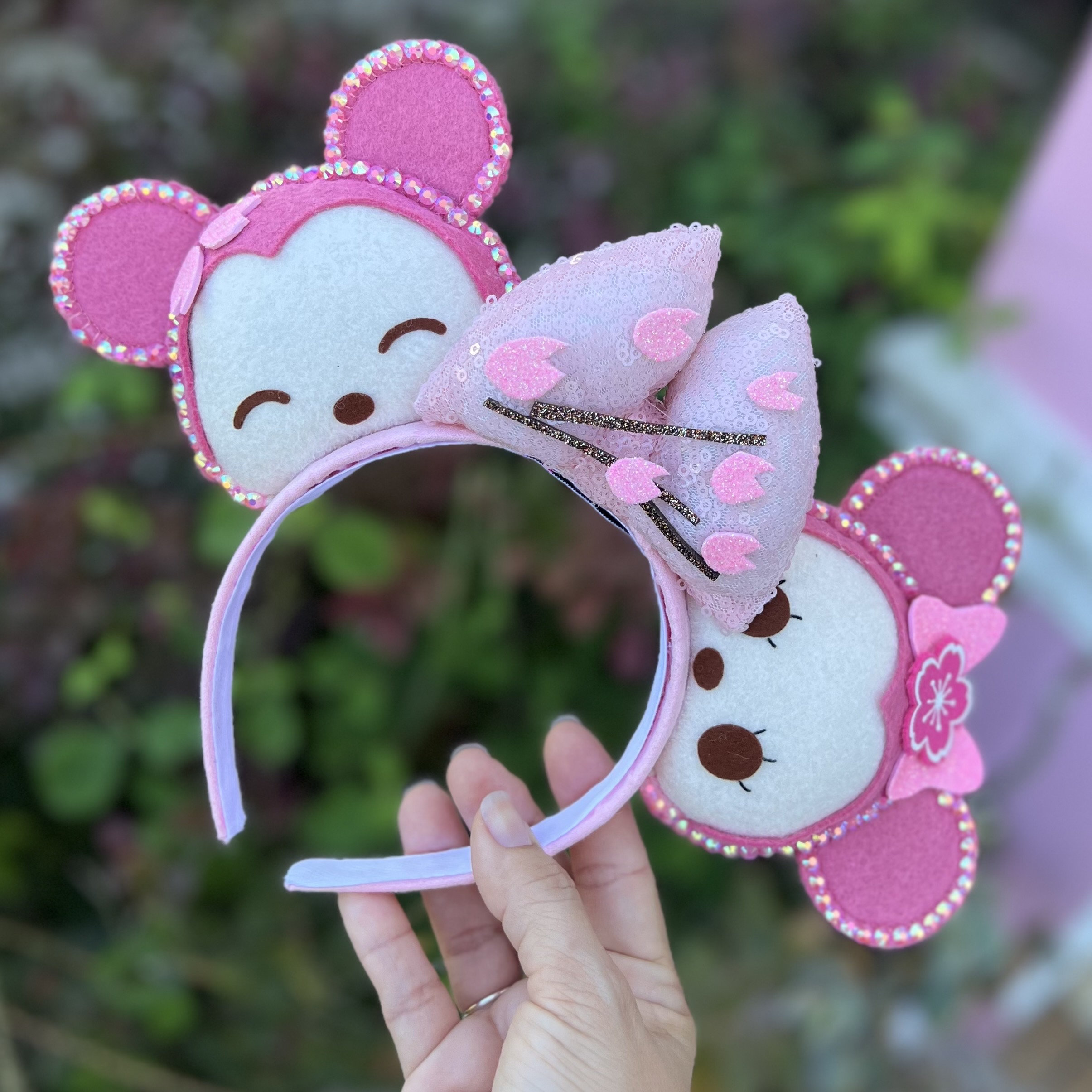 Disney Ears Mickey Ears | Pink Minnie Mickey Mouse Ears  display picture 1