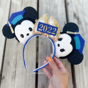Disney Oren Senior Class Graduation Mickey Oren Minnie oor Hoofdband Tsum Tsum Ufufy Disney | Afstudeercadeaus voor haar of hem