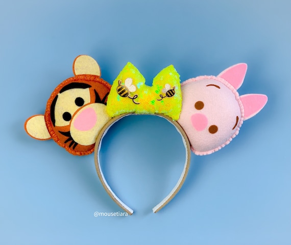 Disney Winnie The Pooh Tigger Mickey Ears Headband Tigger Mouse Ears Headband: Pooh & Friends Park Ears - Etsy main image 3