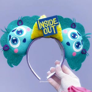 Oreilles de Mickey à l&#39;envers | Anxiété | Bandeau Core Memory Loungefly inspiré du bandeau oreilles de Mickey