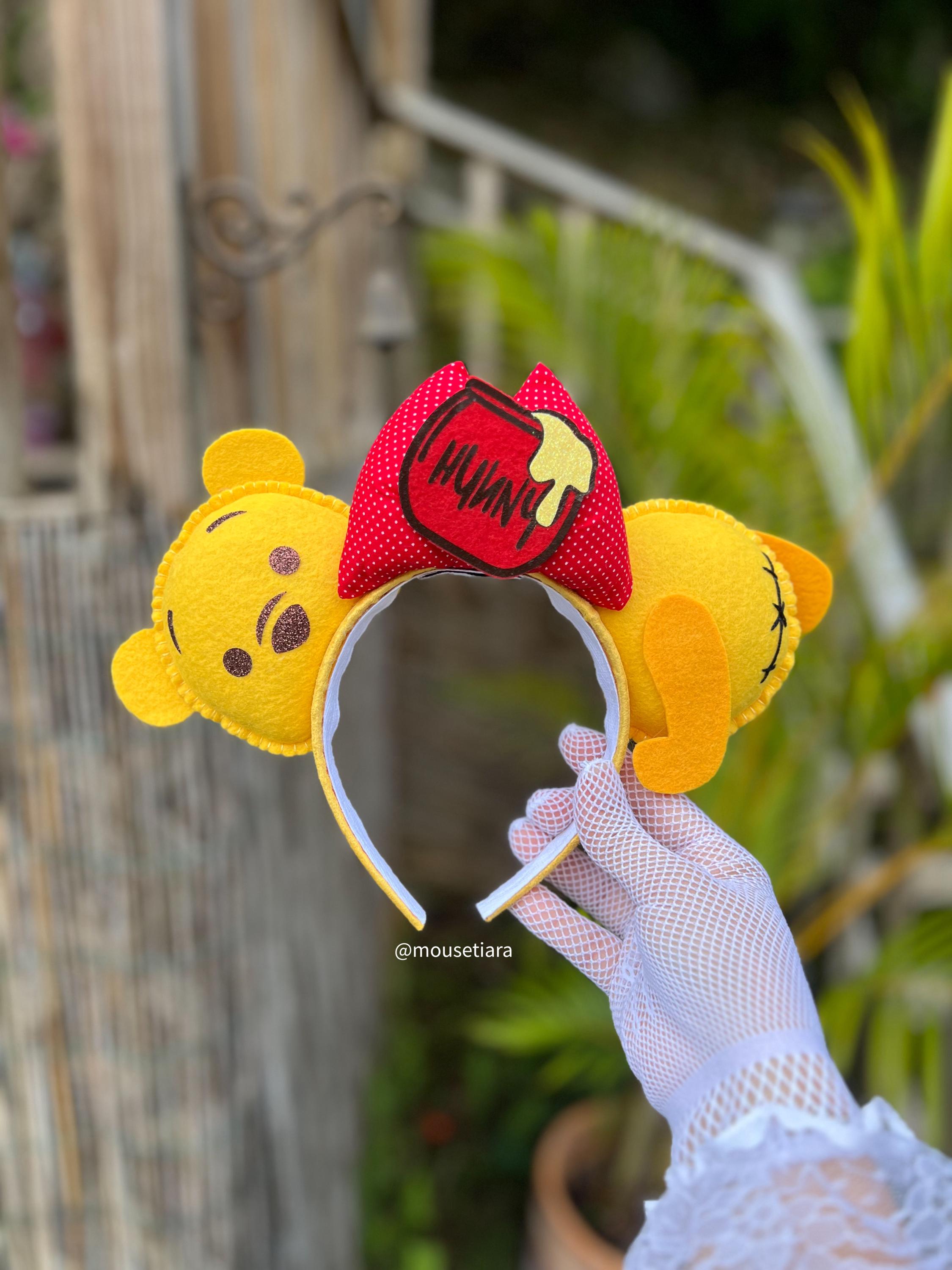 Disney Ears Mickey Ears Winnie the Pooh Mouse Ears Headband  display picture 2