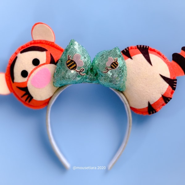 Disney ears Mickey Ears Disney Ears Tsum Tsum Tigger Mickey Ears Headband Ufufy Disney Pooh Eeyore | Graduation Gifts for Her or Him