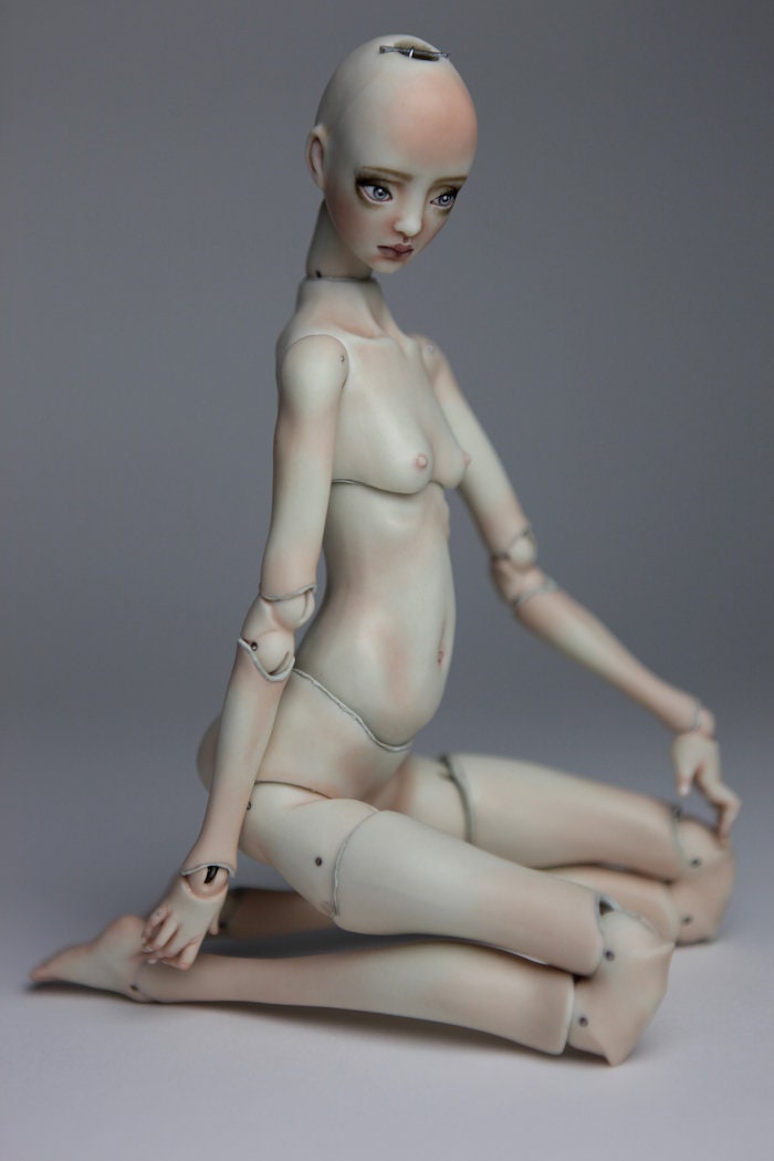 15 Bjd Nude Fashion Doll Porcelain Ball Jointed Doll by - Etsy