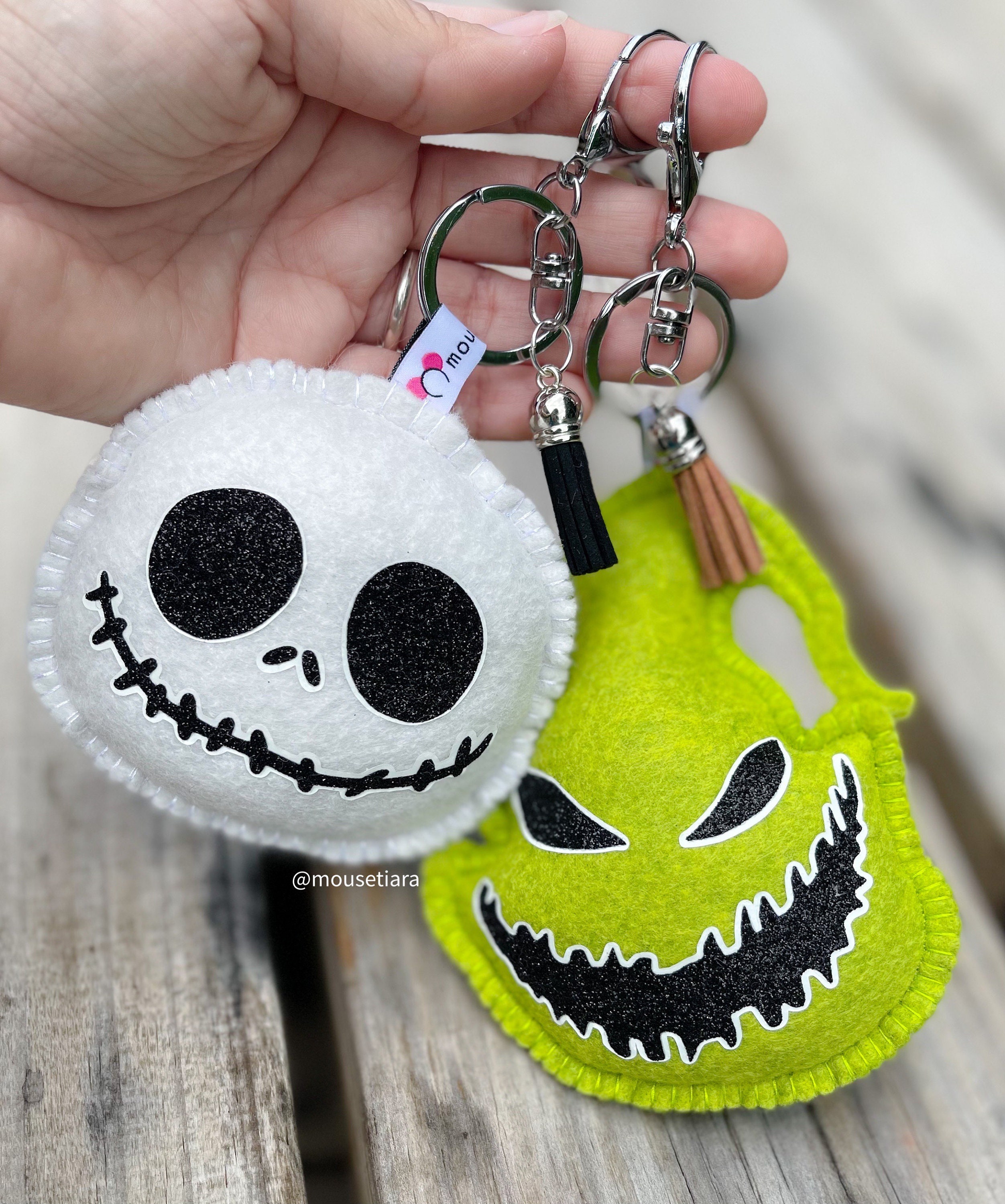 ナイトメアビフォアクリスマス キーホルダーセット 激レアグリーンウギーブギー入り ナイトメアー・ビフォア・クリスマス」ウギー・ブギーぬいぐるみ