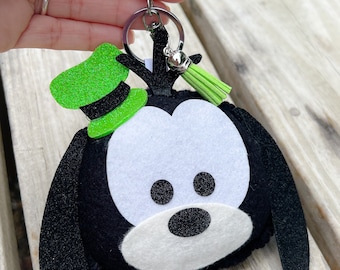 Goofy Dog , Handgemachter Schlüsselanhänger für Disney Rucksack Tsum Tsum Ufufy Disney | Herbst Urlaub Weihnachten Disney Geschenk