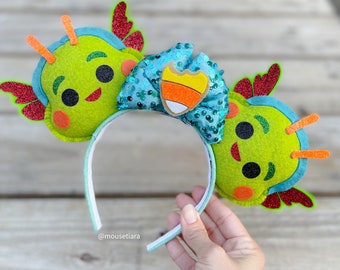 Disney Ears A Bugs Life | Heimlich Caterpillar Butterfly | Mickey Mouse Ears  Headband | Can be done as Hair Clips Barrettes