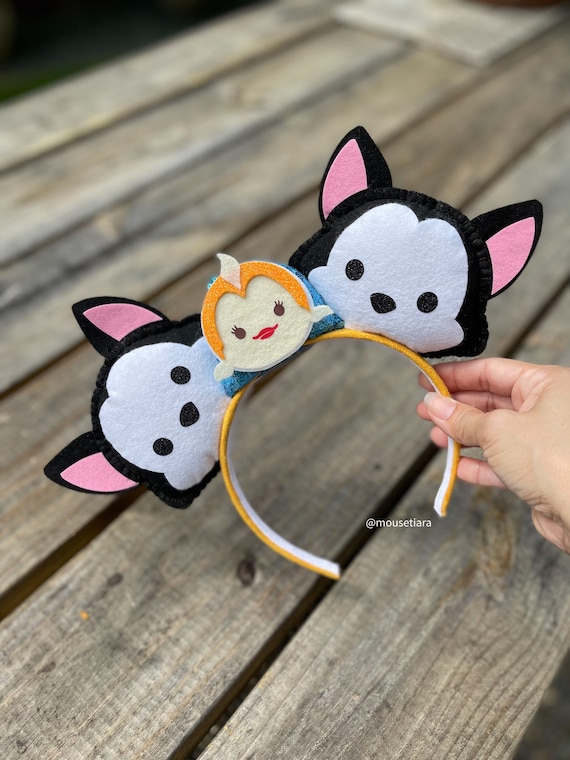 Mickey Ears Figaro and Cleo Mouse Ears Headband Tsum Tsum Ufufy