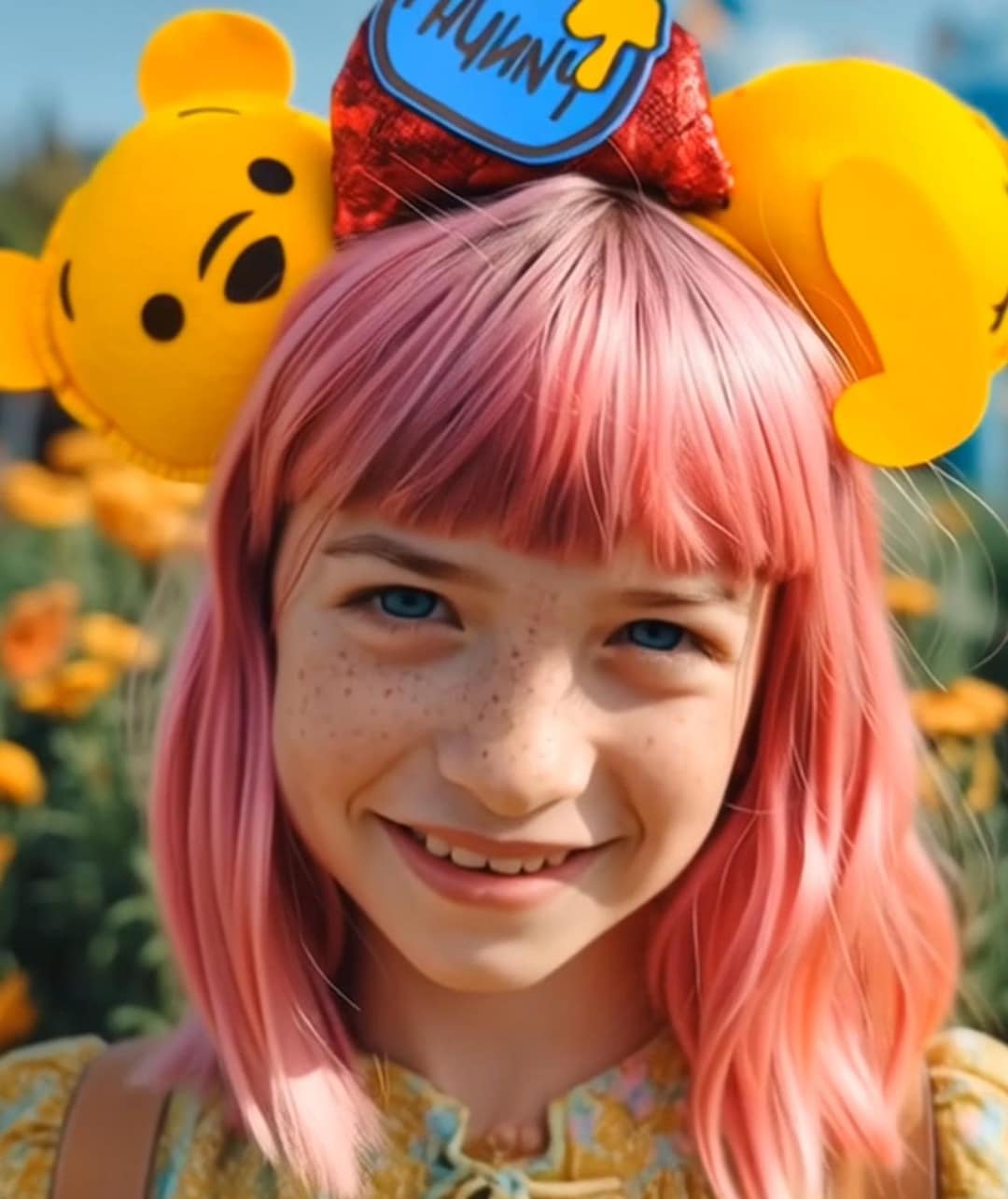 Kids Girls Bird Yellow Mickey Mouse Costume Hair Headband for Cosplay Amazon.com: LYLIN Mouse Ears, Princess Mouse Ears Headband  main image 3
