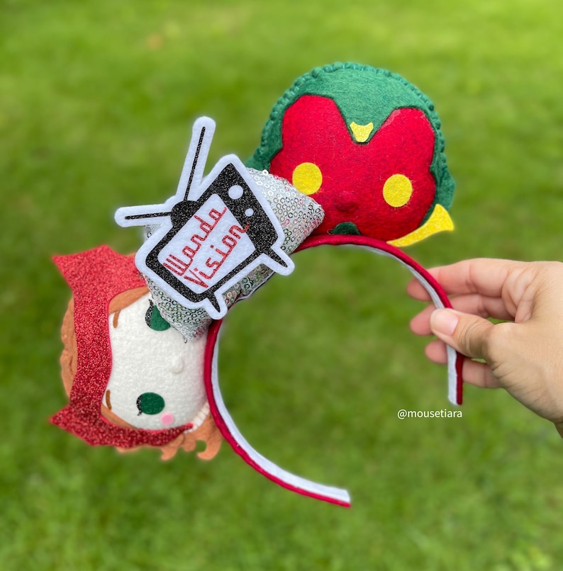 Wandavision Ears Wanda Maximoff Scarlet Witch Vision Etsy