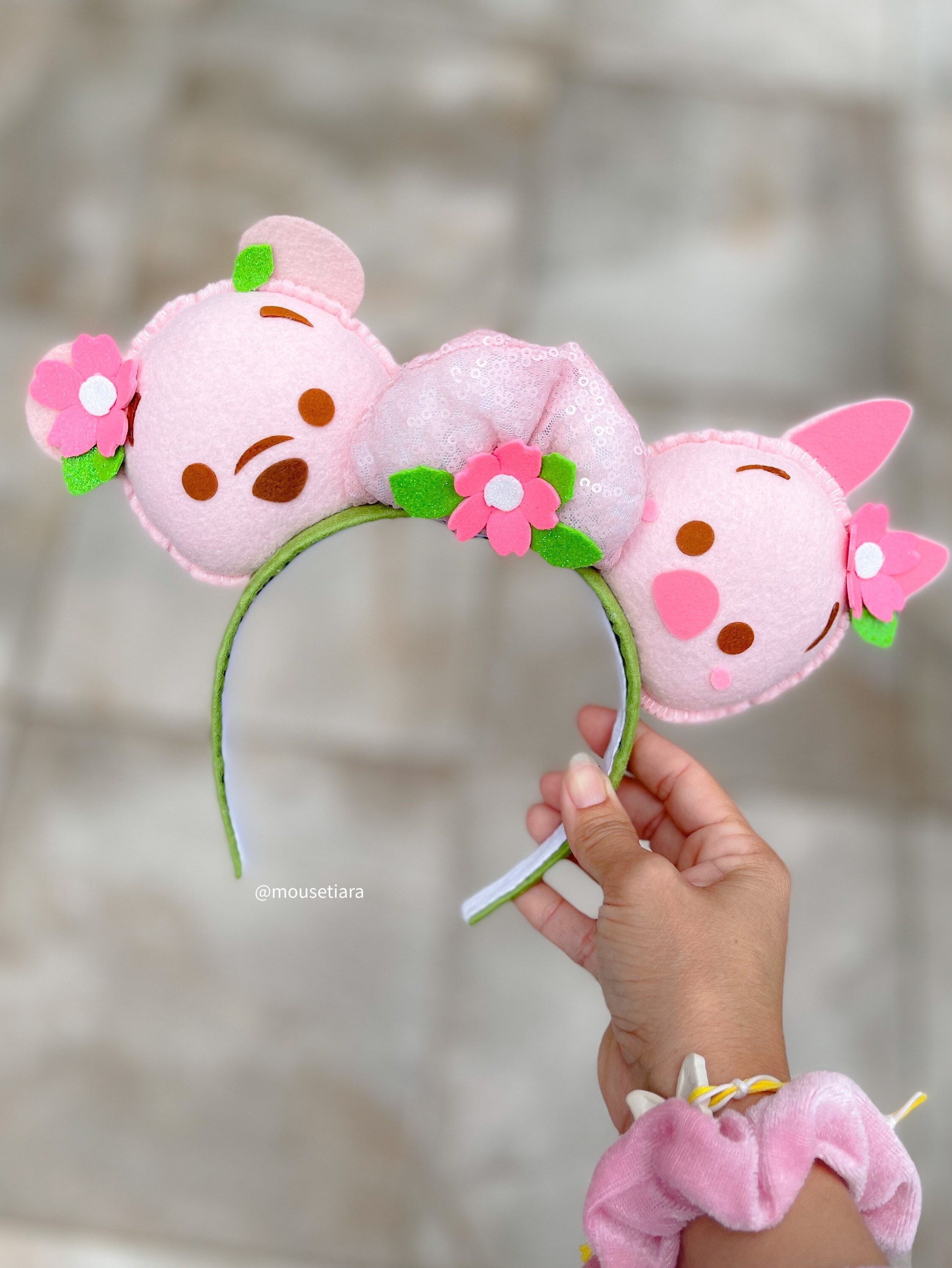 ディズニーキャラクター耳付きカチューシャ8点セット グッズ】 東京ディズニーリゾート『お耳を曲げられる✨ミス