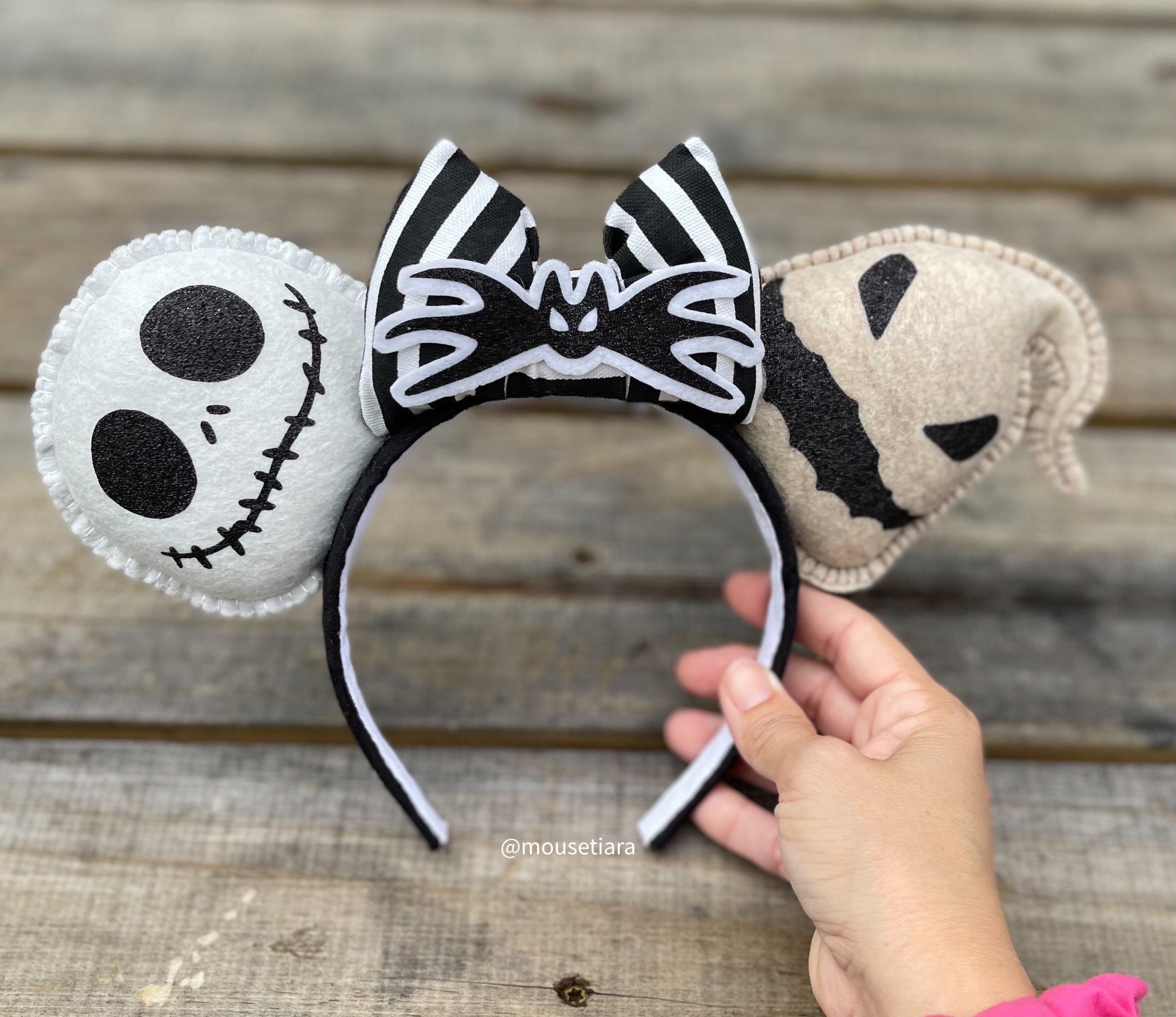 Halloween Ears Mickey Ears Nightmare Before Christmas Jack 