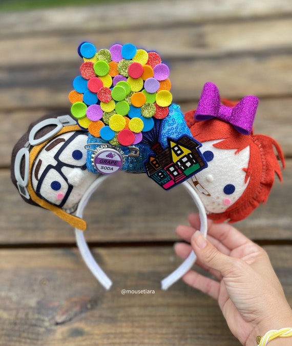 Mickey Ears Pixar up With House Balloons Mickey Mouse Ears