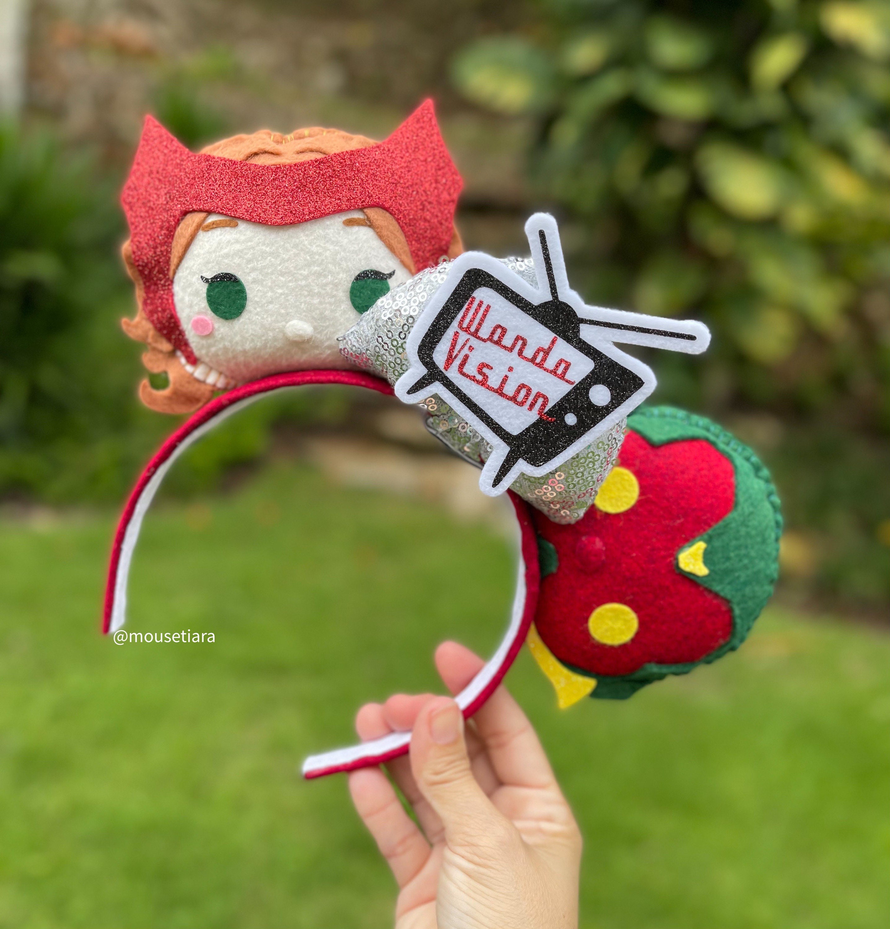 Wandavision Ears Wanda Maximoff Scarlet Witch Vision 